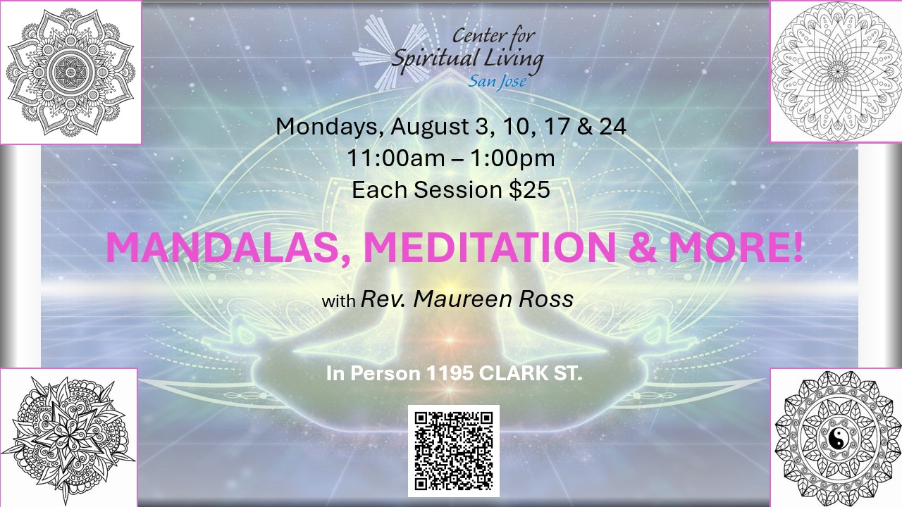 MANDALAS ON MONDAYS AUGUST 2026