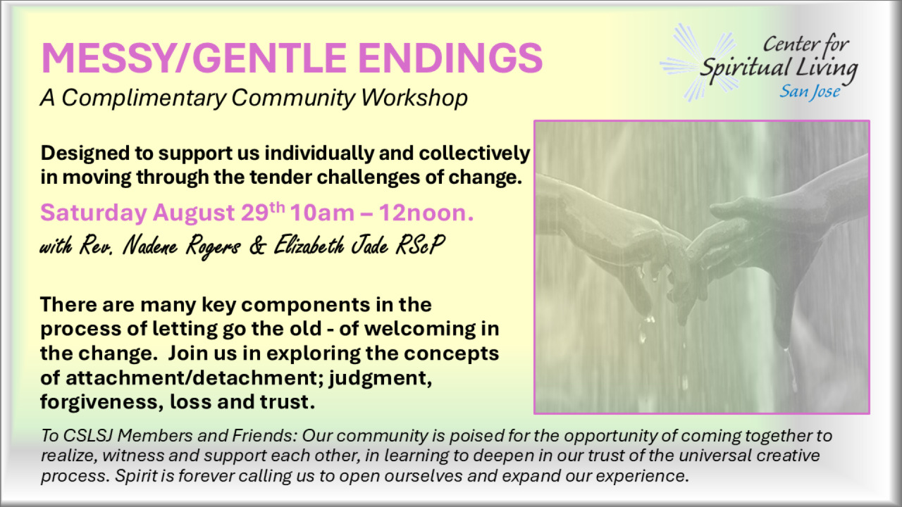 MESSY/GENTLE ENDINGS: A Community Workshop